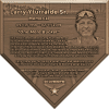 Create custom baseball field dedication plaques is a plaque to commemorate a field dedication in the memory of a special coach.