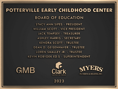 Childhood Center Dedication Plaque